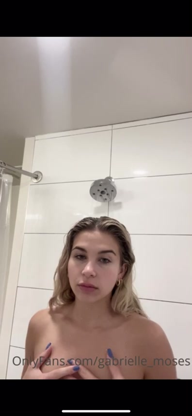 Gabrielle Moses Nude Shower Onlyfans Leaked